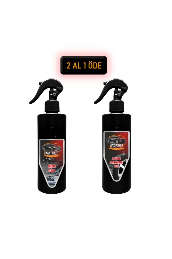 Wax Power Hızlı Cila 400 ml Lastik Parlatıcı 400 ml