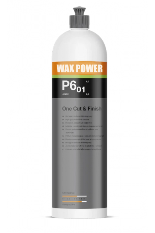 Wax Power P6.01 One Cut & Finish - Tek Adım Pasta 1 LT